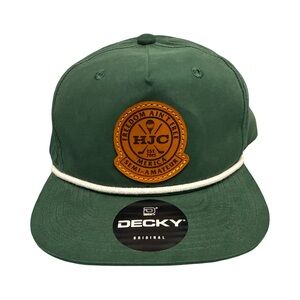 HJC Semi-Amateur Golf Snapback Hat OSFM Green NWT❗️